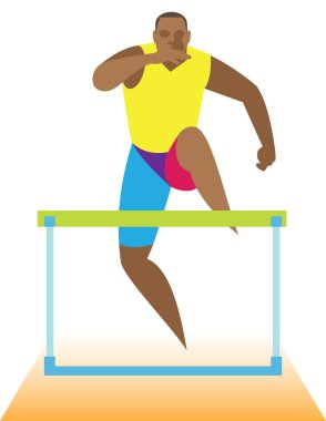 Atlet. Kadın sırtı'dır