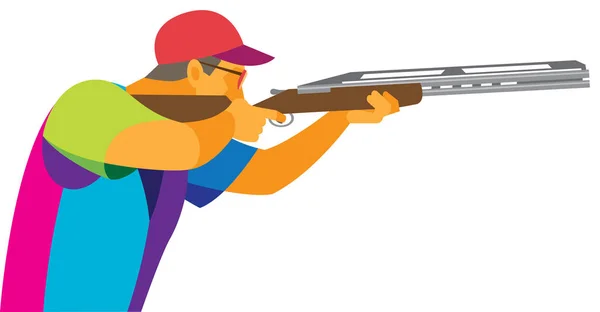 Kil güvercin çekim. Genç atlet