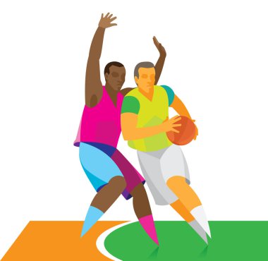 güç ileri basketbol saldırı halka