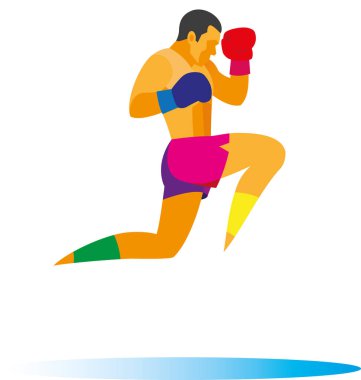 Taylandlı boksör atlama başladı