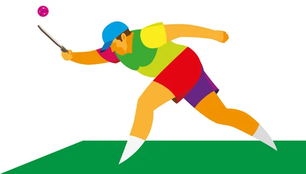 şişman adam pikleball, hangi oyun bir raket ile bir tür oynuyor