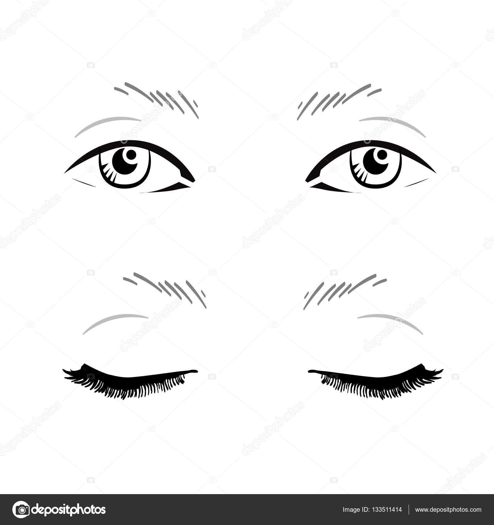 sjælden gåde burst Face chart Makeup Artist Blank. Template. Vector illustration. Stock Vector  by ©melanjurga 133511414