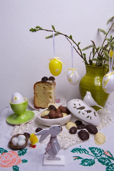 Sweet easter still life — Stock Photo, Image