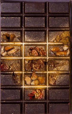 Ev yapımı çikolata. El yapımı tatlılar.