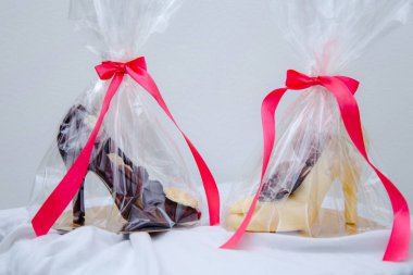 çikolata el yapımı ayakkabı