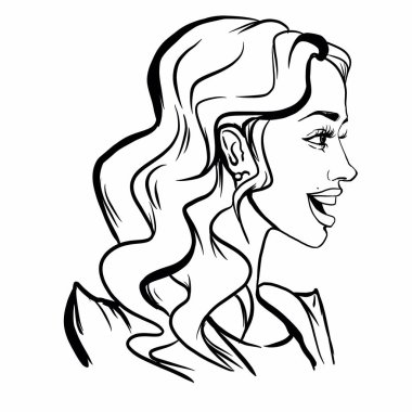 Kalininingrad, Rusya, 26 Ocak 2019. Meghan Markle 'ın robot resmi. Sussex Düşesi, İngiliz kraliyet ailesinin bir üyesi ve eski bir aktris, Prens Harry 'nin karısı.