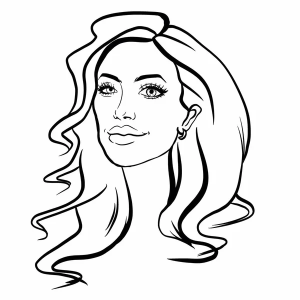 February 2020 Sketch Illustration Portrait American Actress Filmmaker Humanitarian Angelina — Stock Photo, Image