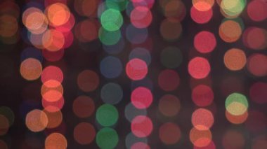 Cam sağa taşır arka plan, parlak, yeni yıl, bokeh, ufuk Noel ışıkları