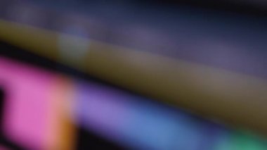 Video düzenleme yazılımı bakış açısı zaman çizelgesi kare kare gidiyor