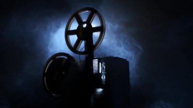 Eski vintage film projektör