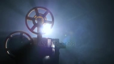 Hızlı hareket projektör filmde geri sarma