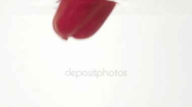 tatlı Bulgar pepper.slow hareket