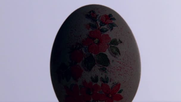 Easter eggs. Smooth lighting — Stock Video