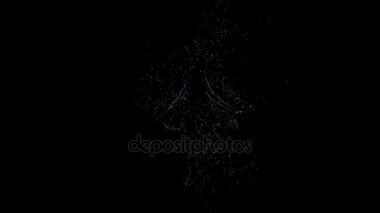 Bilgisayar grafik kız balerin Amandine yavaş yapıyor