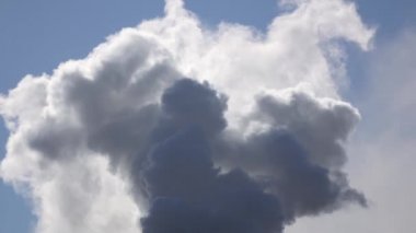 Baca endüstriyel bir tesisi, hava Çevre kirliliğinin