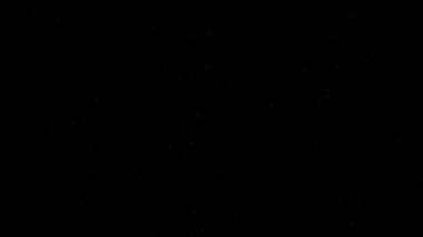 Soyut yıldızlar galaksinin siyah arka plan üzerine sinek. Bilgisayar grafikleri