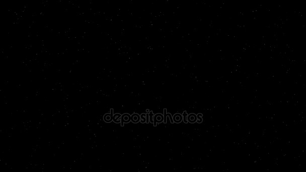 Les étoiles abstraites de la galaxie volent sur fond noir. Graphiques informatiques 