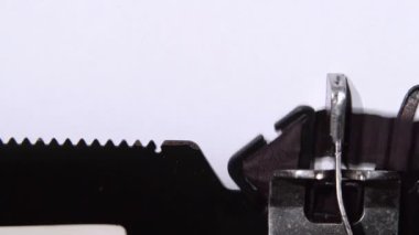 Word bir kağıt parçası madencilik. Yakın çekim