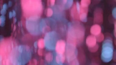 Noel çelenk renkli bokeh ve Noel ışıkları