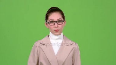 Yöneticisi astlarının için daha sessiz gösterir. Yeşil ekran