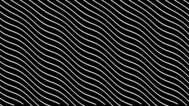 Dinamik dalga hareketi içinde eğik çizgiler animasyon soyutlama