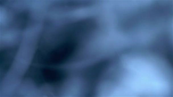 Abstrakter Hintergrund aus blauem Rauch — Stockvideo