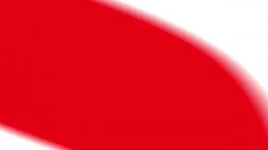 2019-nCoV virüsü tehlikeli hücreli kırmızı dur işareti konseptiyle. Salgın koronavirüs salgını. İzole edilmiş 4k video animasyon tasarımı