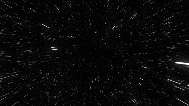 Boucle sans couture vortex droit dans le temps et l'espace, distorsion tout droit à travers cette science-fiction 