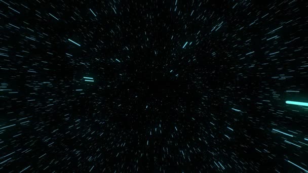 Boucle sans couture vortex droit dans le temps et l'espace, distorsion tout droit à travers cette science-fiction 