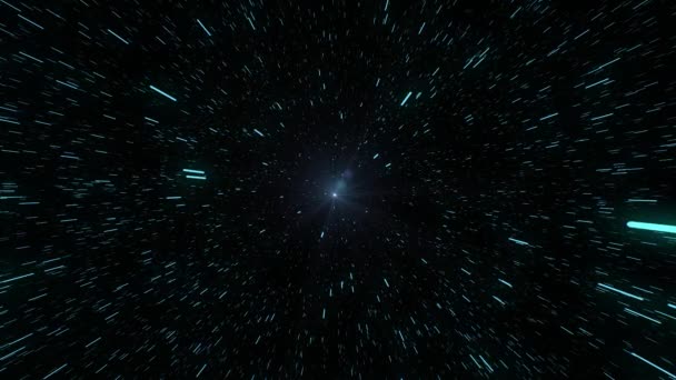 Boucle sans couture vortex droit dans le temps et l'espace, distorsion tout droit à travers cette science-fiction 