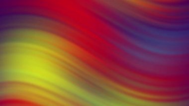 Parlak renksiz döngü bükülmüş gradyan arka plan 3D çizgiler renkli mor mavi çizgiler dalgalanan