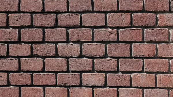 Abstract brick wall background, closeup. Brown brick wall texture. — Stock Photo, Image