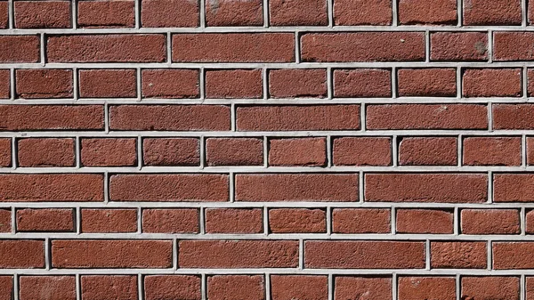 Abstract brick wall background, closeup. Red brick wall texture. — Stock Photo, Image