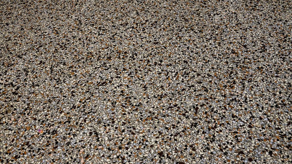 Pisos de terrazo textura de fondo con base de color y chips de mármol y