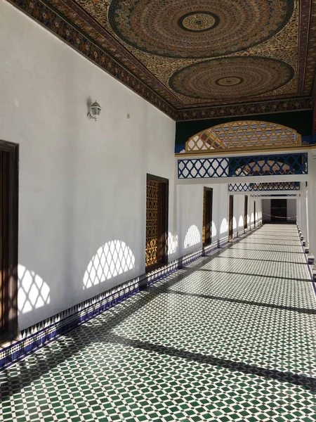 Estilo Palácio Marroquino Arquitetura — Fotografia de Stock
