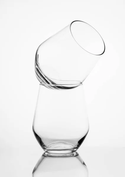 Two whisky glasses — Stock Photo, Image