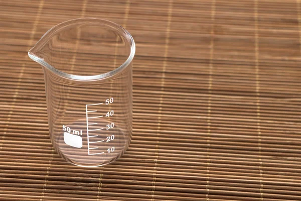 Διαφανές ποτήρι ζέσεως 50 ml — Φωτογραφία Αρχείου