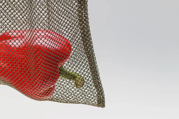 a pattern of reusable mesh bag