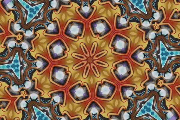 Colourful mandala background — Stock Photo, Image