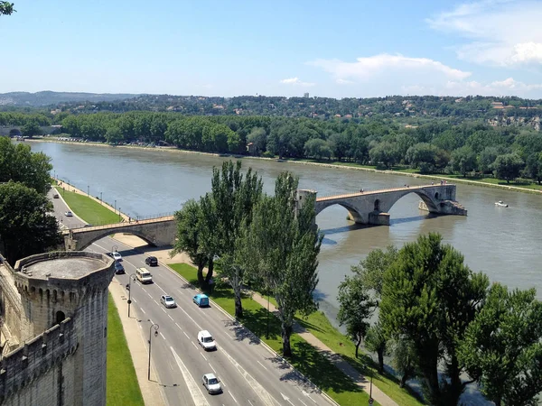 França Avignon - ponte velha — Fotografia de Stock