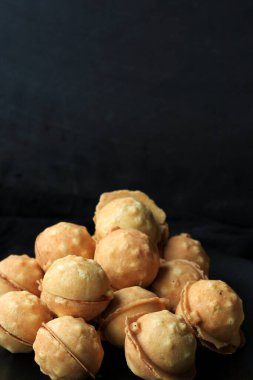 Yoğunlaştırılmış ev yapımı fındık.