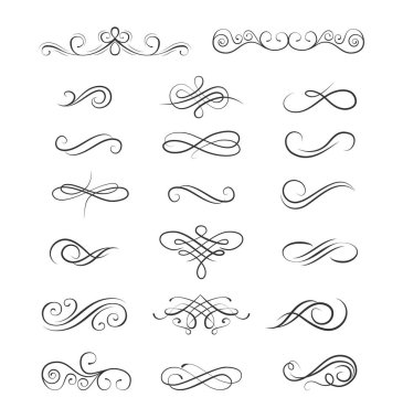 Süslü çerçeve öğeleri. Vintage ve Telkari dekorasyon. Çerçeve süsleme ve swirls öğe ilerleyin. Telkari bölücü