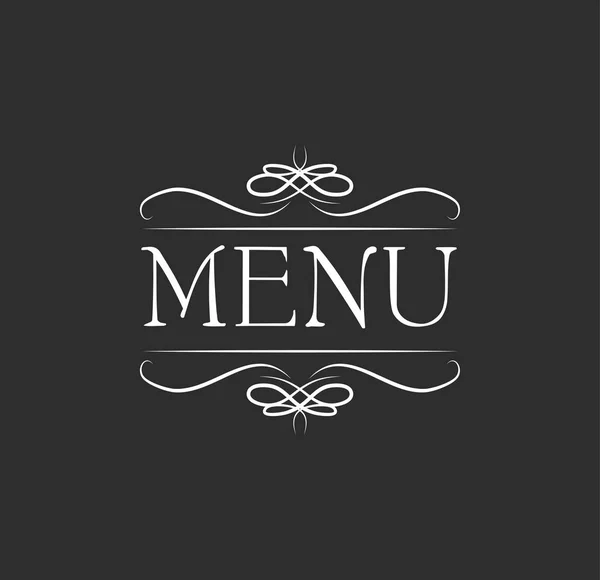 Logo Docerated para restaurante . — Vector de stock