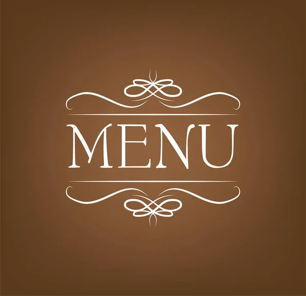 Logo Docerated para restaurante . — Vector de stock