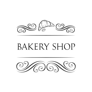 vektör logo ekmek için. Vektör