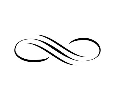 Antik dekoratif unsur, kaydırma öğesi, sayfa bölme ayarla. Vektör çizim.