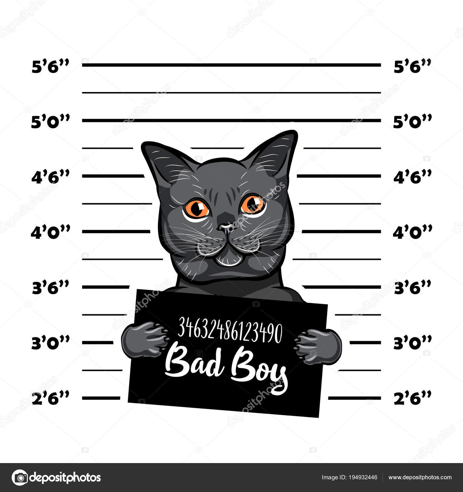 Bad Cat Stock Photo - Download Image Now - Domestic Cat, Prison, Prisoner -  iStock