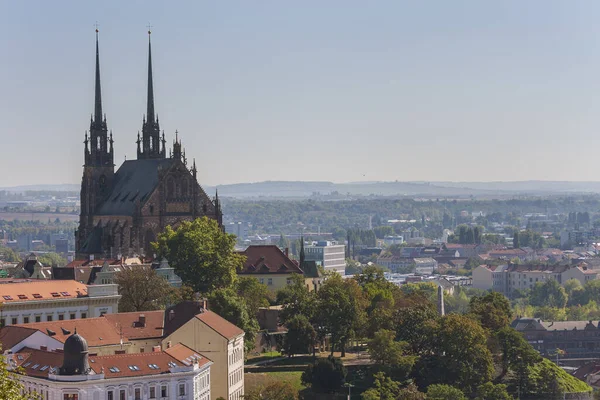 Çek Cumhuriyeti Nin Brno Kentinin Manzarası — Stok fotoğraf