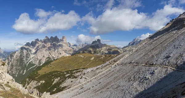 Dolomiți Italieni Munți Timp Împușcat — Fotografie, imagine de stoc