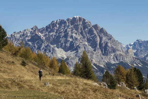 Italiano Dolomitas Montañas Día Disparo — Foto de Stock